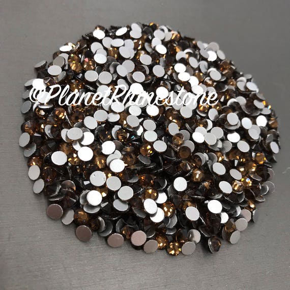 Smoked Topaz / 10 Gross / SS20 / Flat back / Egyptian Crystals
