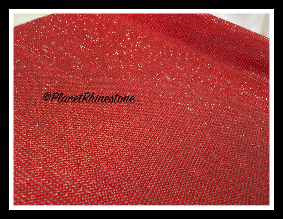 Iron-On Rhinestone Sheet Panel - Glass Crystal Rhinestone Sheets #S004