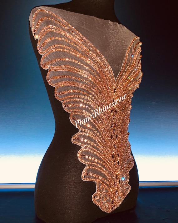 Rose gold bodice