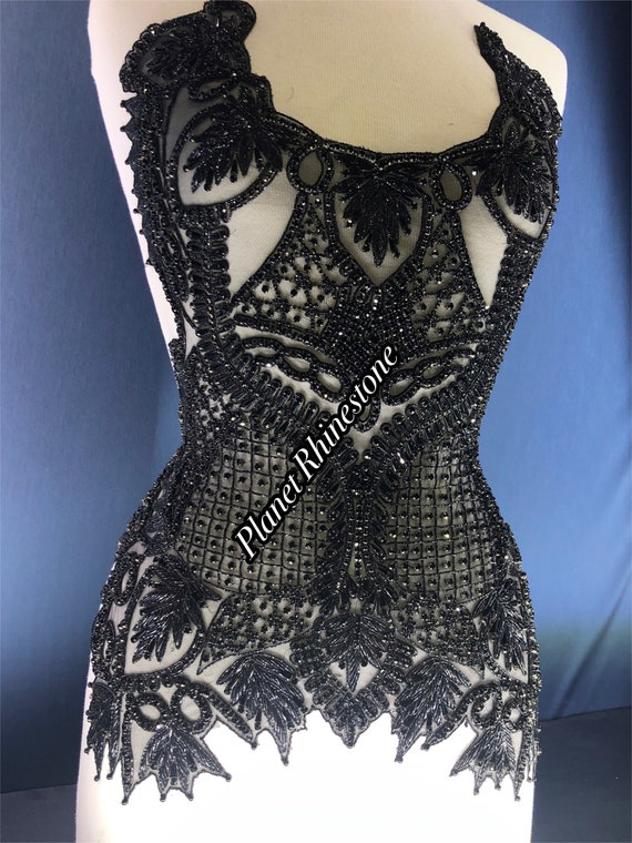 Tania black bodice