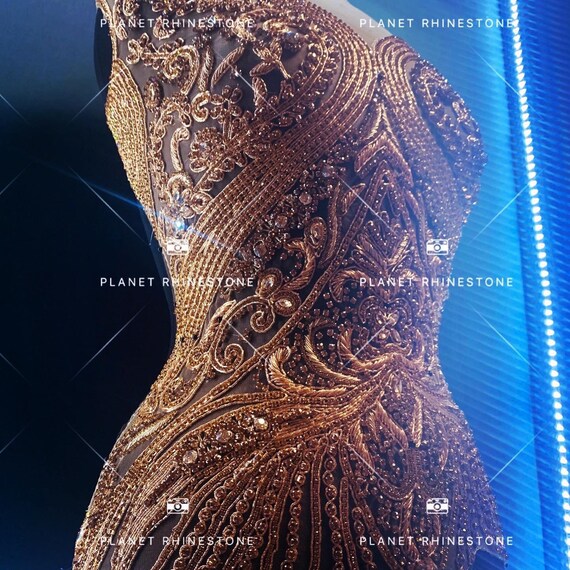 AYSHA GOLD BODICE
