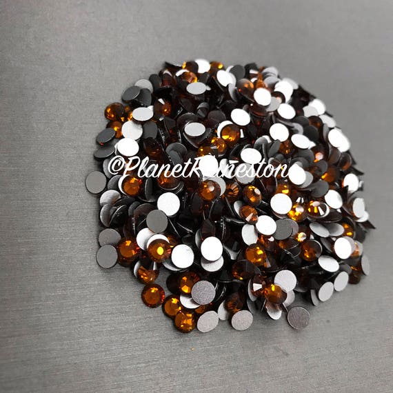 Tea color / 10 Gross / SS20 / Flat back / Egyptian Crystals