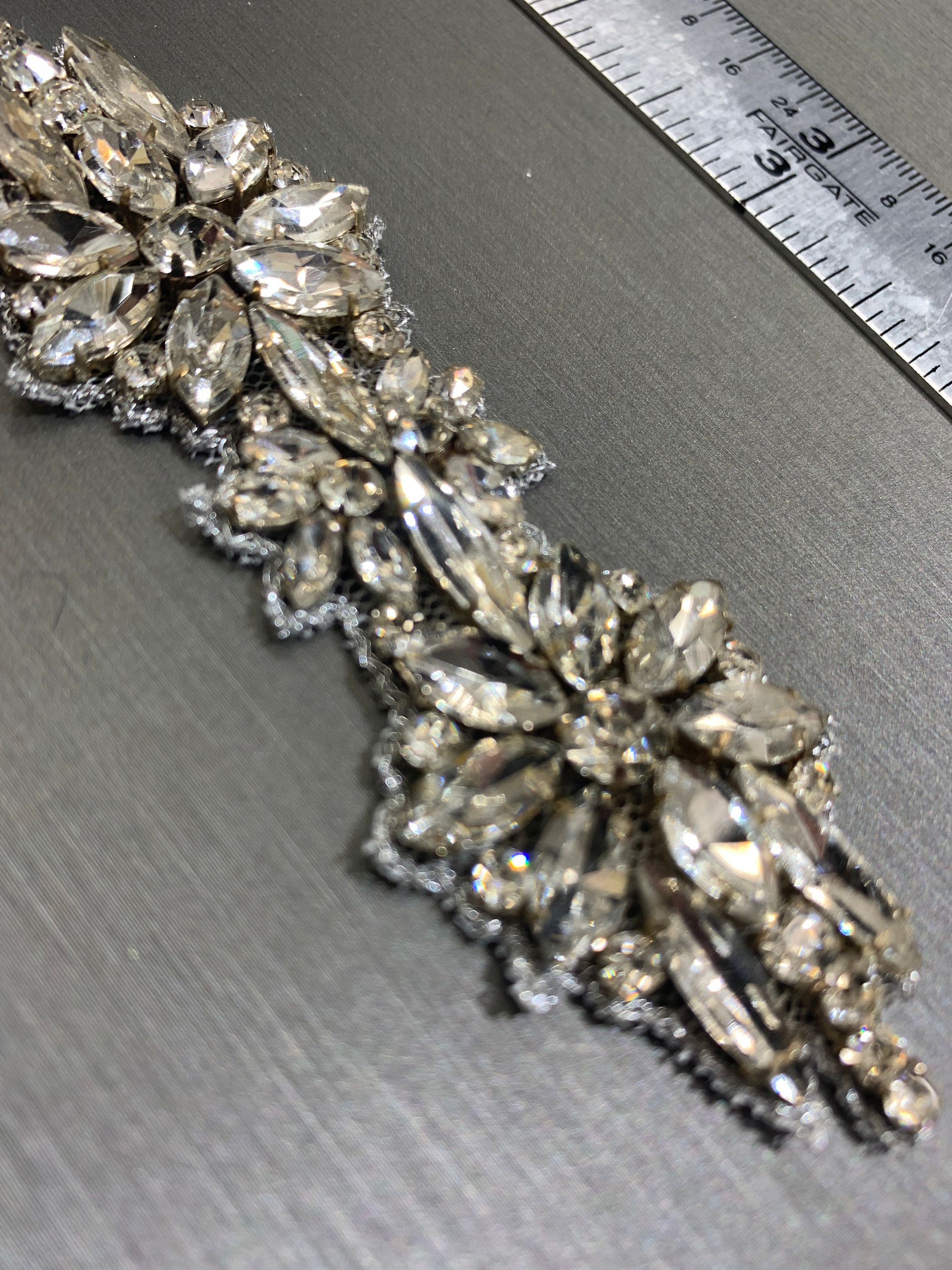 Sew On Rhinestone Applique