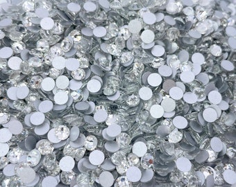 Crystal Glass Rhinestones | Wholesale Bags | Bulk Bags | High Quality Glass Rhinestones | SS3 SS5 SS6 SS10 SS12 SS16 SS20 SS30 SS40 SS50