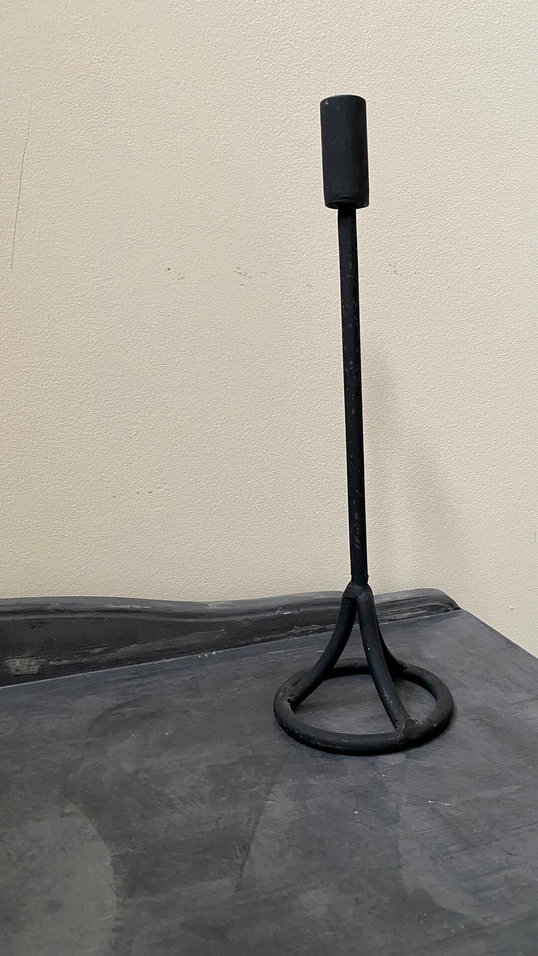 Hand Iron Candle Holder Etsy