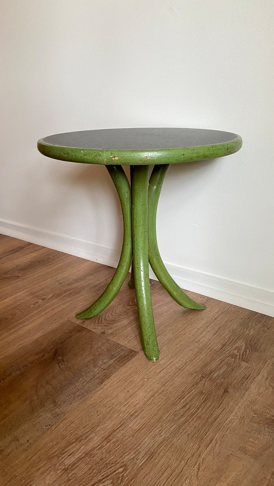 Vintage Bentwood Accent Table Etsy