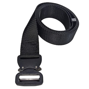 Heavy Duty 1.5&quot; Single Layer Nylon Utility Gear Riggers Belt with COBRA Quick Release Buckle