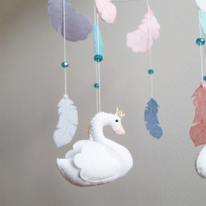 Baby crib mobile flowers mobile nursery mobile baby kit Etsy
