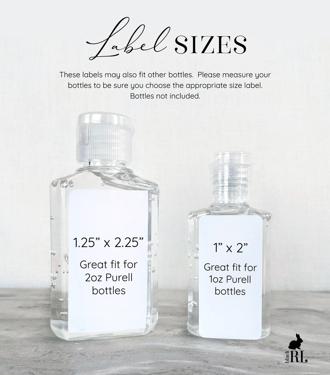 Custom Printed Favor Labels for Small Bottles Labels for Etsy