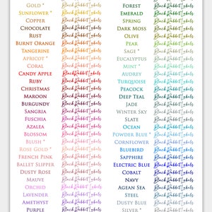 Printed Chocolate Kiss Stickers Personalized Wedding Favors, Bridal Shower, Custom candy label Simple, Modern Love is Sweet LV15 image 5
