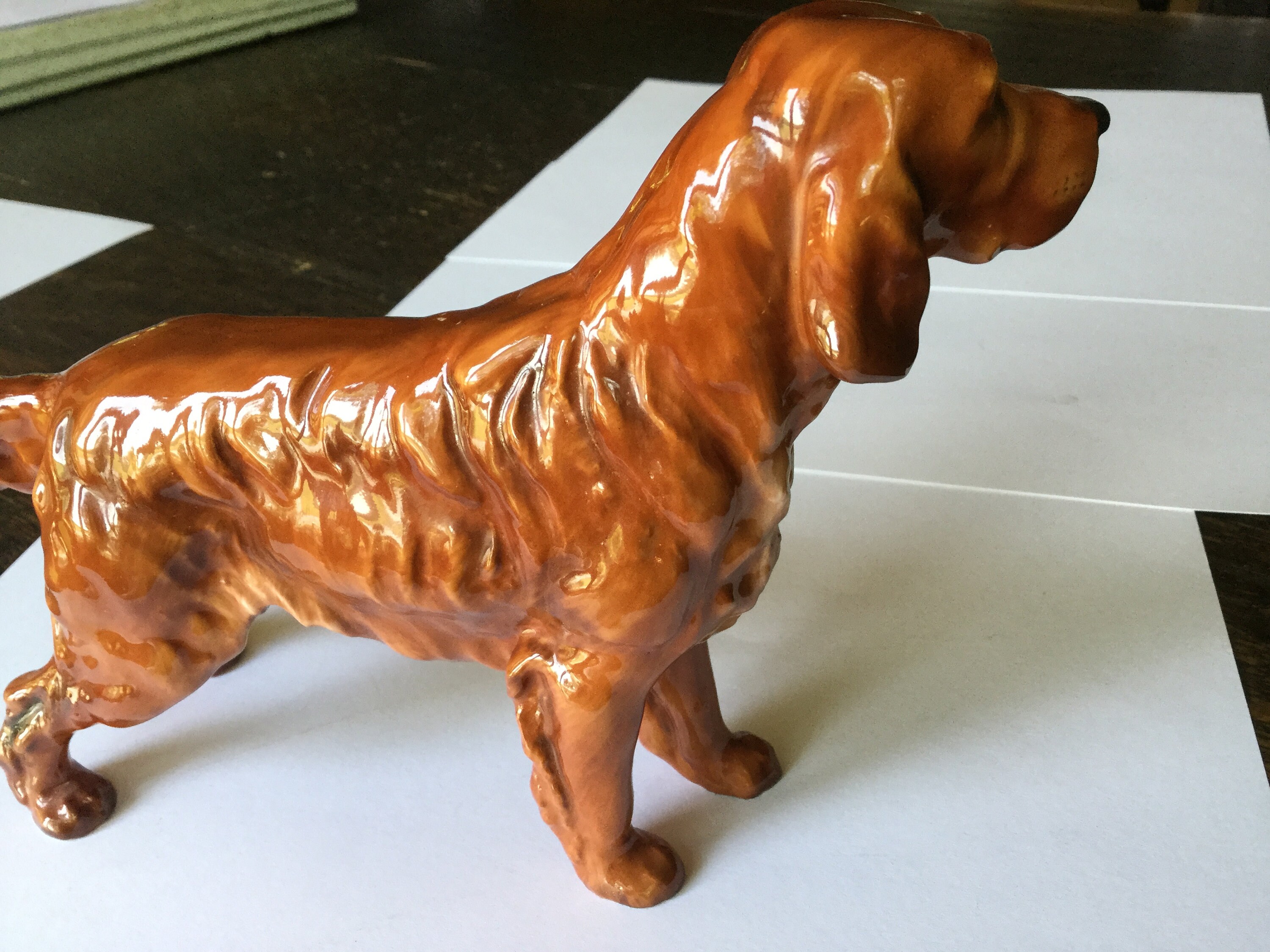 Wonderful Vintage Royal Doulton Large Irish Setter Figurine Etsy
