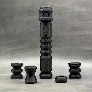 Porte-perles Spin Stick Fidget 89 mm (noir)