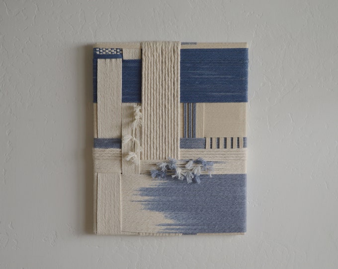 Woven Rope Canvas Wall Art, Rope Wall Art, Woven Wall Art, Rope Canvas