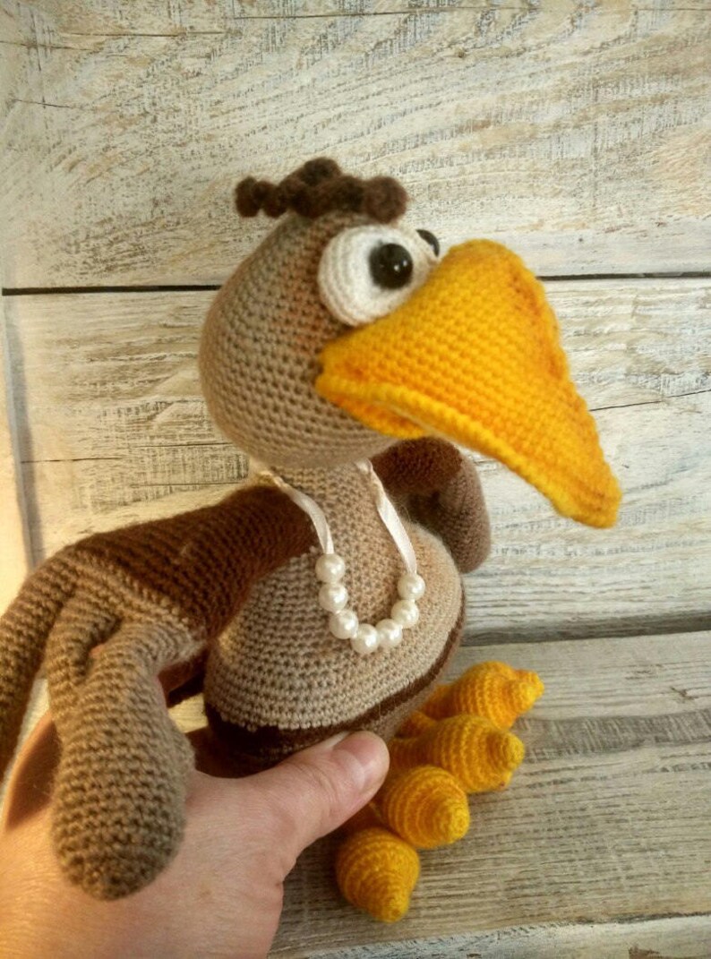 Crow plush Bird stuffed animal Eco friendly toy Goddaughter Etsy