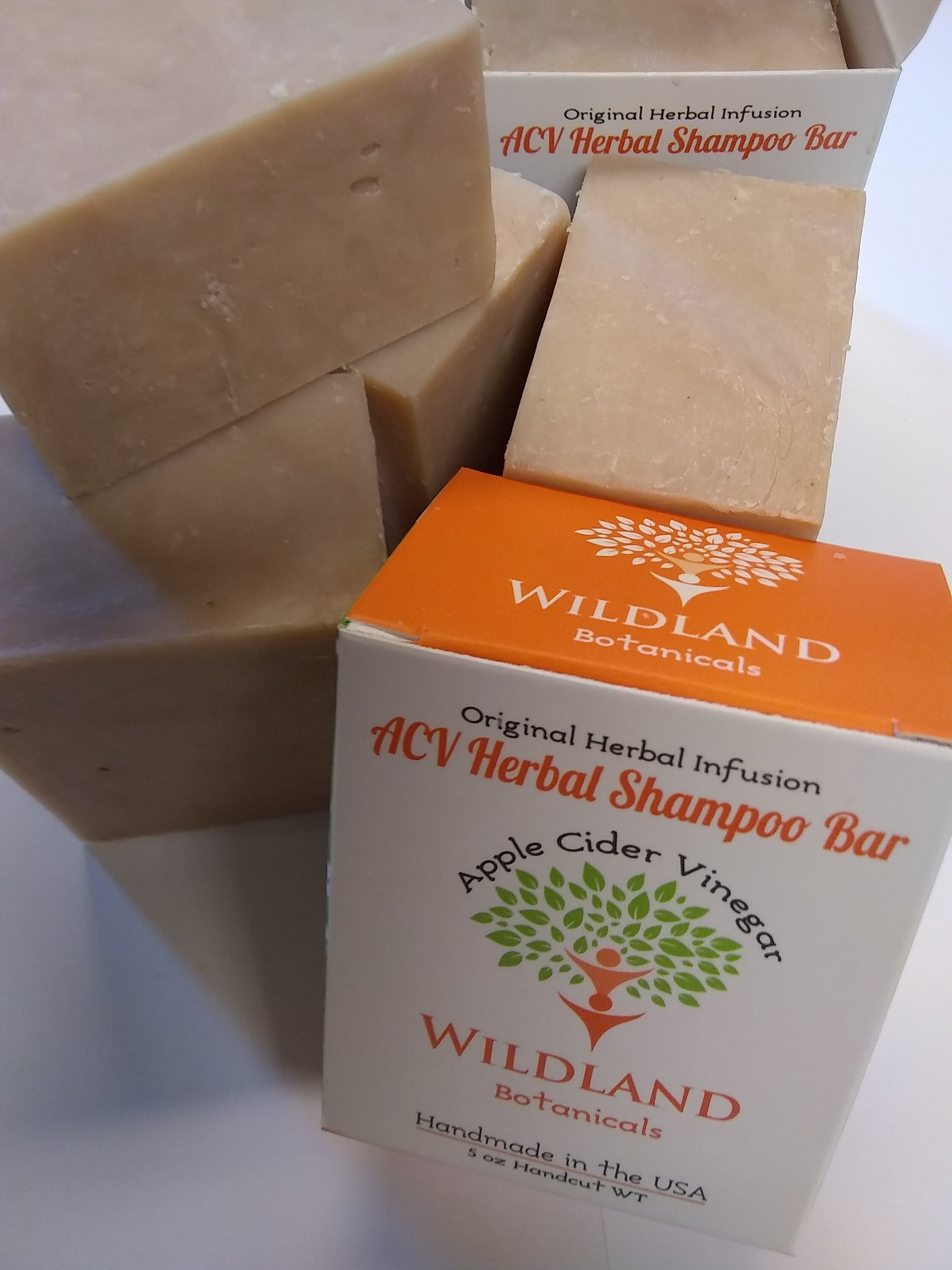 ACV Herbal Shampoo Bar NoPoo Apple Cider Vinegar Vegan Etsy