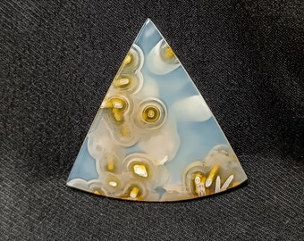 Ultra rare designer agate cabochon