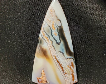 Turkish agate cabochon, natural gemstone