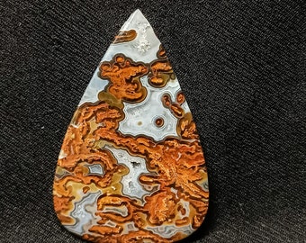 Ultra rare designer agate cabochon