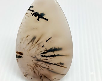 Stick agate cabochon