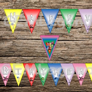 Inside Out Birthday Banner, Inside Out Banner, Inside Out Party Banner, Inside Out Birthday Party, Inside Out Party, INSTANT DOWNLOAD