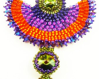 Phoenix Rising Necklace Tutorial PDF