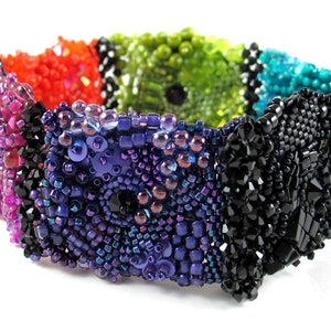 The Tiles of Antoni Gaudi Cuff Tutorial PDF