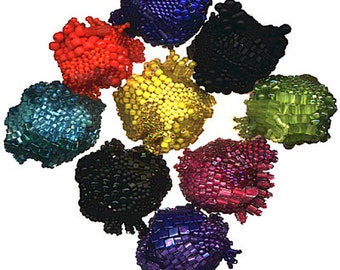 Freeform Sculptural Beaded Beads Tutorial PDF