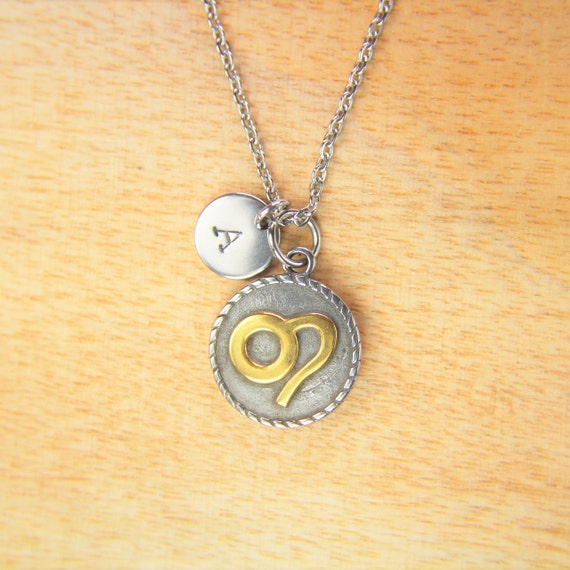 Leo cheap charm necklace