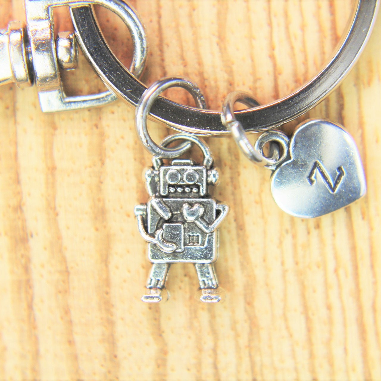 Engineer Key Ring Best Christmas Gift Engineer Keyring Robot Keychain Coworker Gift Robot ...