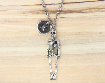 Klaisy Retro Silver Skeleton Anhänger Legierung Ta Produktbild-Vorschau 5