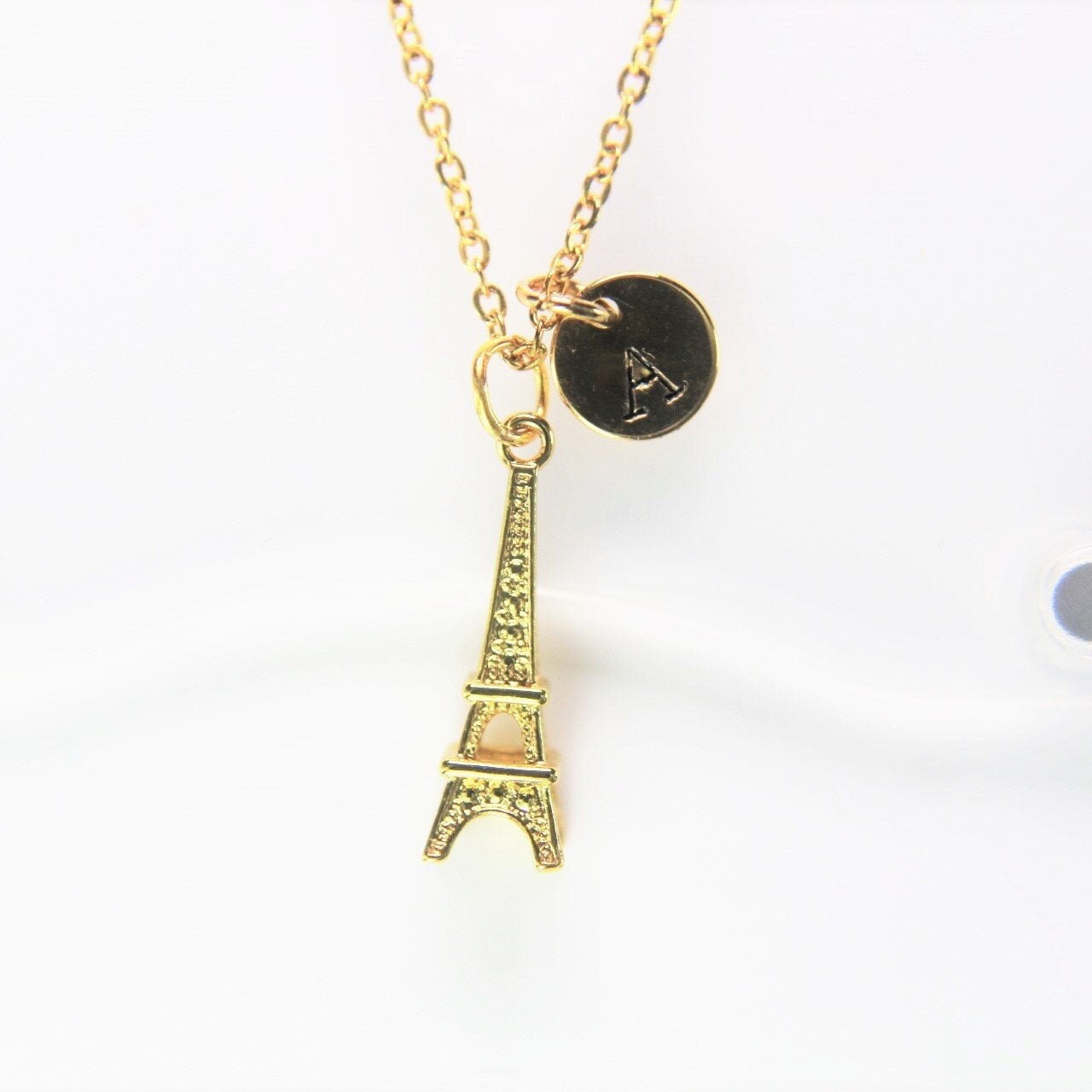 Eiffel Tower Necklace With Natural Malachite & Turquoise Stones – Turquoise  Trading Co