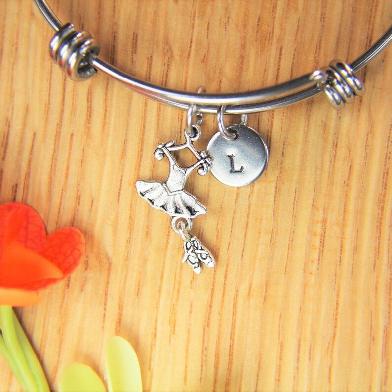 Ballet Bracelet Ballerina Bracelet Ballet Tutu Charm Tutu | Etsy
