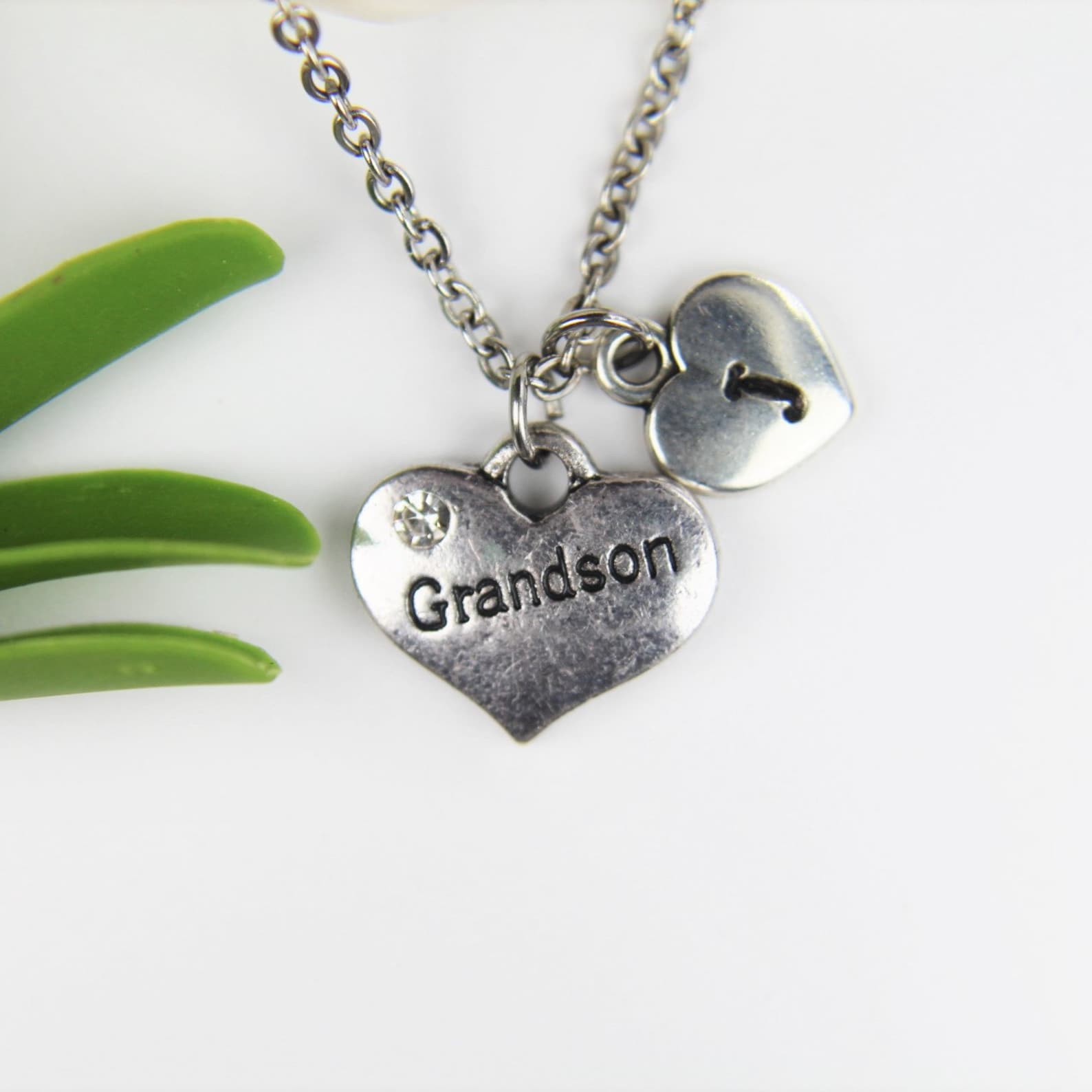 Grandson Necklace For Grandmother Going Grandson Necklace For
