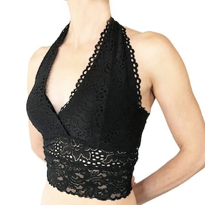 Lace Halter;Tango Top;