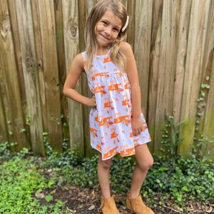 tennessee orange game day dresses Queen of Sparkles Tennessee Dress