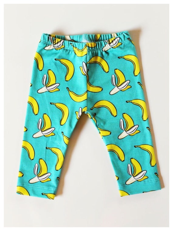 Gone Bananas Leggings, Baby Leggings, Toddler Leggings, Girl