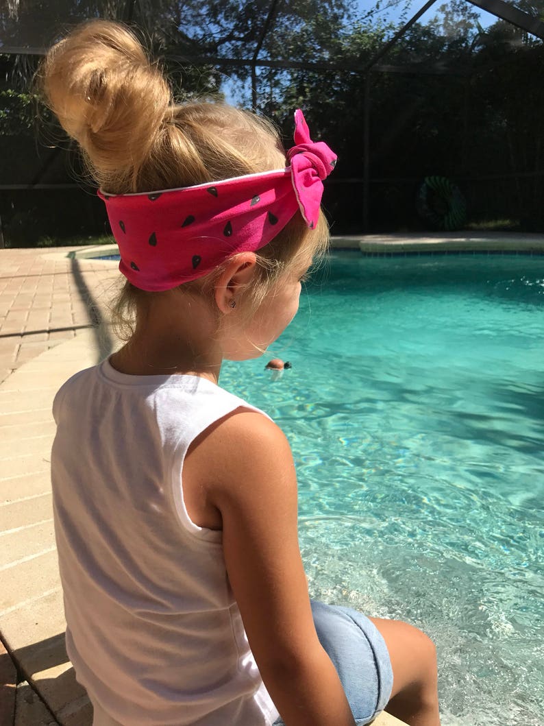 Watermelon /'reversible/' Bow Knot