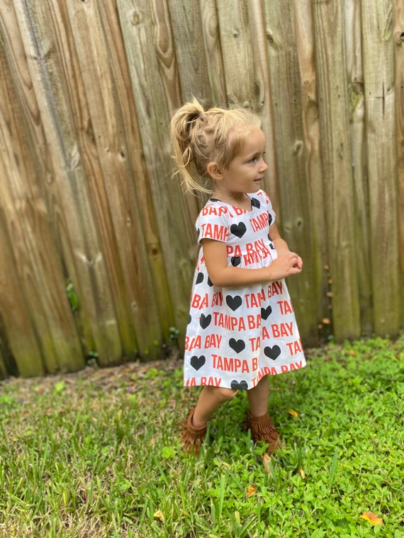 buccaneers jersey dress Tampa Bay Bucs, Tampa Bay Buccaneers, Buccaneer dress, nfl dress, raise the flags, Bucs Tampa