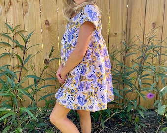 LSU Tigers Dress, game day, sec, college apparel, baby, girl, toddler, tailgate, dress, college football