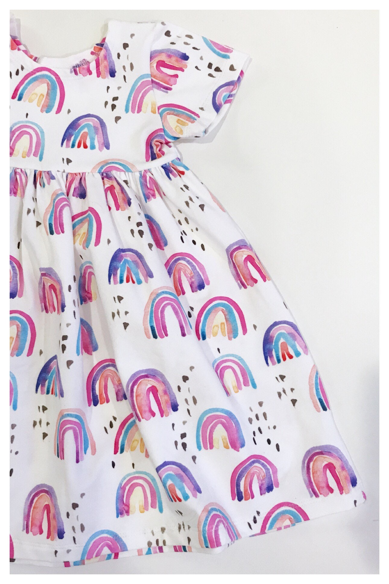 Rainbow Sun Babydoll Dress main image 1