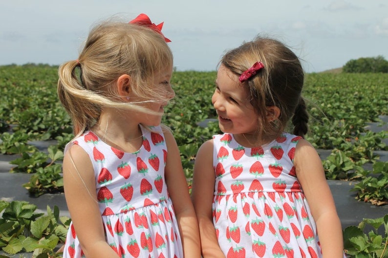 Strawberry Dress strawberry picking outfit summer berry Etsy
