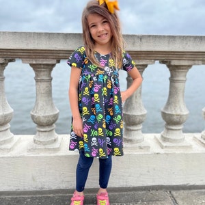 girls neon party dress Neon Kids Party Outfits Girls Neon Dress