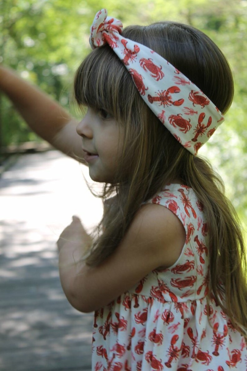 Lobster Dress baby dress toddler dress girl dress summer Etsy