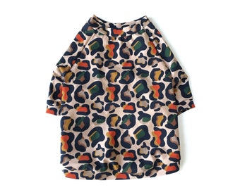 Maglione leopardo astratto per cani o gatti, jumper