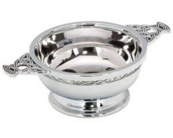 Chrome Plated 4'' Quaich