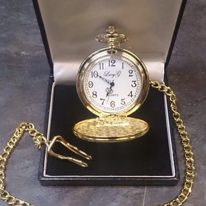 Gold Plated Pocket Watch