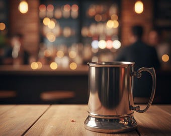 Personalised Stainless Steel Tankard
