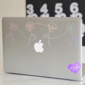 Love Yourself : HER - L.O.V.E 4 flowers Vinyl decal