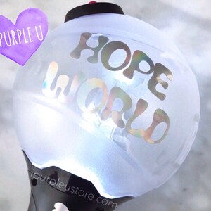 Hope World / ARMY Bomb Decal / J-Hope