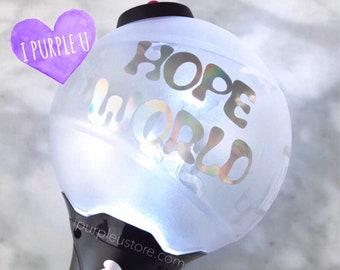 Hope World / ARMY Bomb Decal / J-Hope